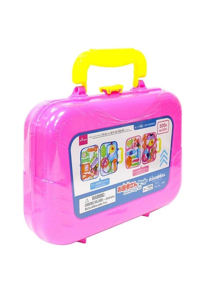 DAISO Doctor Play Set – Pink Kids’ Medical Toy Kit - Image 2